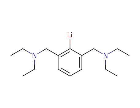 1-lithio-2,6-bis[(diethylamino)methyl]benzene