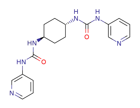 1-pyridin-3-yl-3-[4-(3-pyridin-3-yl-ureido)-cyclohexyl]-urea