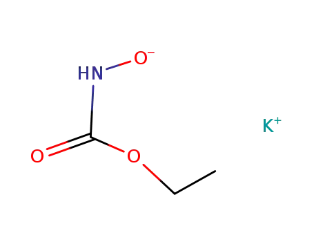 Molecular Structure of 54149-30-3 (Carbamic acid, hydroxy-, ethyl ester, monopotassium salt)