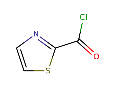 Molecular Structure of 30216-57-0 (1,3-Thiazole-2-carbonyl chloride)