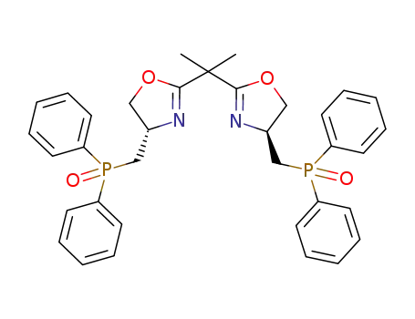2,2-bis[(4S)-4-(diphenylphosphinoyl)methyl-1,3-oxazolin-2-yl]propane