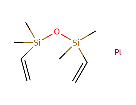 Molecular Structure of 68478-92-2 (Platinum(0)-1,3-divinyl-1,1,3,3-tetramethyldisiloxane)