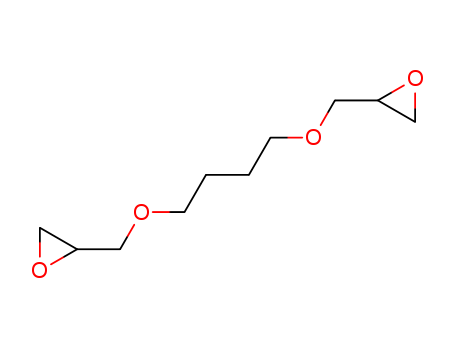 2425-79-8,1,4-Butanediol diglycidyl ether,Butane,1,4-bis(2,3-epoxypropoxy)- (6CI,8CI);1,4-Bis(2,3-epoxypropoxy)butane;1,4-Bis(2,3-epoxypropyloxy)butane;1,4-Bis(glycidyloxy)butane;1,4-Butanedioldiglycidyl ether;1,4-Butylene glycoldiglycidyl ether;1,4-Diglycidyloxybutane;Tetramethyleneglycol diglycidyl ether;BDDGE;NSC 24834;