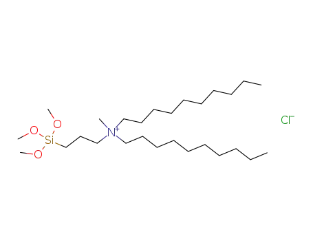 didecylmethyl[3-(trimethoxysilyl)propyl]ammonium chloride