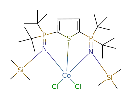 (2,5-(t-Bu2P=NTMS)2thiophene)CoCl2