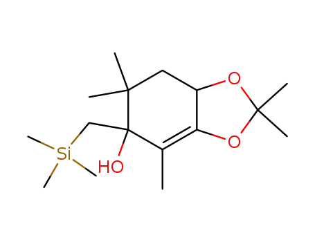 2,2,4,6,6-pentamethyl-5,6,7,7a-tetrahydro-5-trimethylsilylmethyl-1,3-benzodioxol-5-ol