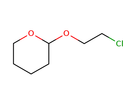 Molecular Structure of 5631-96-9 (2-(2-CHLOROETHOXY)TETRAHYDRO-2H-PYRAN)