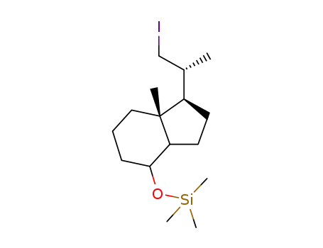 (2R)-2-[(1R,7AR)-octahydro-4-trimethylsilyloxy-7a-methyl-1H-inden-1-yl]-iodopropane