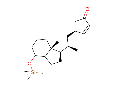 (4S)-4-{(2R)-2-[(1R,7AR)-octahydro-4-trimethylsilyloxy-7a-methyl-1H-inden-1-yl]-propyl}-2-cyclopenten-1-one