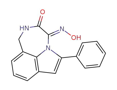 4-hydroxyimino-6-phenyl-1,2,3,4-tetrahydropyrrolo[3,2,1-jk][1,4]benzodiazepin-3-one