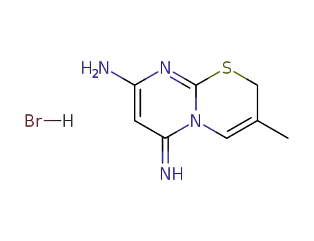 8-Amino-6-imino-3-methyl-2H,6H-pyrimido[2,1-b][1,3]thiazine-hydrobromide