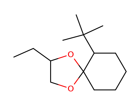 6-t-butyl-2-ethyl-1,4-dioxaspiro[4.5]decane