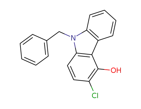 9-benzyl-3-chloro-9H-carbazol-4-ol