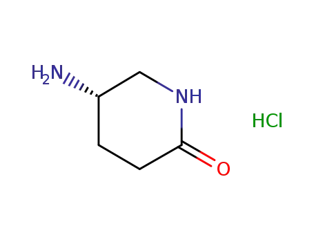 Molecular Structure of 672883-95-3 ((S)-5-AMINO-PIPERIDIN-2-ONE HCL)