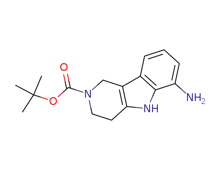 tert-butyl 6-amino-1,3,4,5-tetrahydro-2H-pyrido[4,3-b]indole-2-carboxylate
