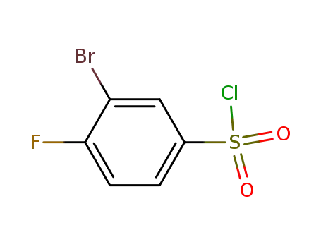 3-bromo-4-fluorobenzene-1-sulfonyl chloride