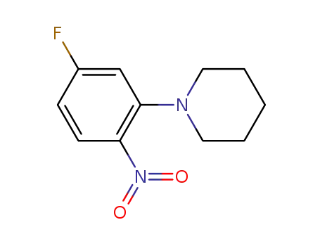 1-(5-fluoro-2-nitrophenyl)piperidine