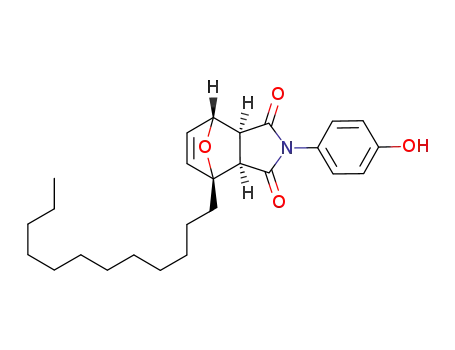 exo-4-dodecyl-7-oxabicyclo[2.2.1]hept-5-ene-2,3-dicarboxy-N-(4-hydroxyphenyl)imide