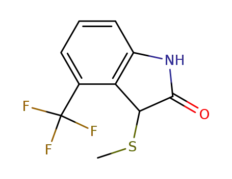 3-methylthio-4-trifluoromethyloxindole