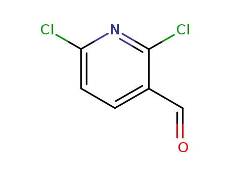 Molecular Structure of 55304-73-9 (2 6-DICHLOROPYRIDINE-3-CARBOXALDEHYDE)