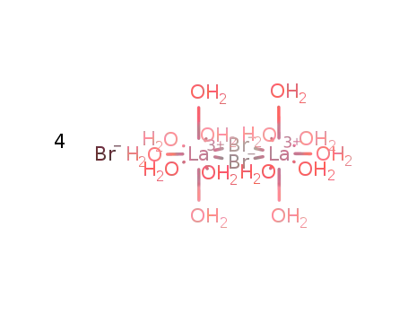 [(H2O)7La(μ-Br)2La(OH2)7] bromide