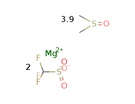 magnesium(II) triflate - dimethylsulfoxide (1/3.9)