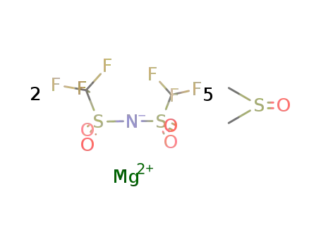 magnesium(II) triflimidate - dimethylsulfoxide (1/5.0)
