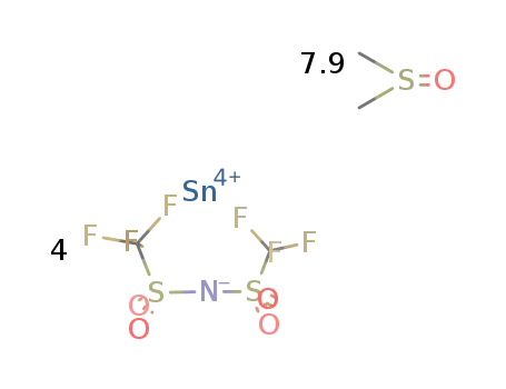 tin(IV) triflimidate - dimethylsulfoxide (1/7.9)