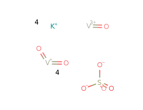 potassium divanadium(V) trioxytetrasulfate