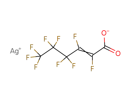 Ag(1+) perfluoro-4-methylpent-2-enoate