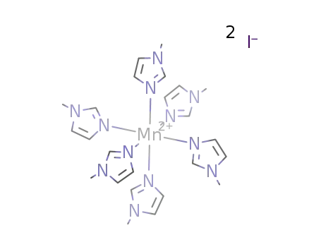 {Mn(N-methylimidazole)6}I2
