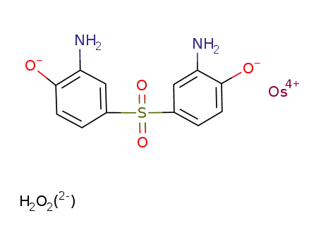 Os(3,3'-diamino-4,4'-dihydroxydiphenylsulphone)(OH)2