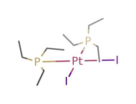 Molecular Structure of 15692-97-4 (Platinum, diiodobis(triethylphosphine)-)
