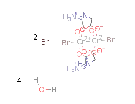 tetrakis(glycine)tetrabromodichromium(II) tetrahydrate