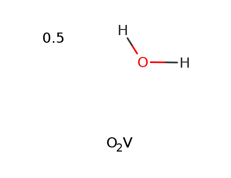 vanadium (IV) oxide hemihydrate