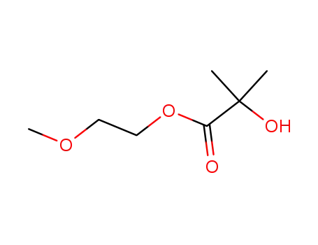 α-hydroxy-isobutyric acid-(2-methoxy-ethyl ester)