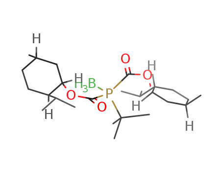 tert-butyl(dimenthyloxycarbonyl)phosphine borane