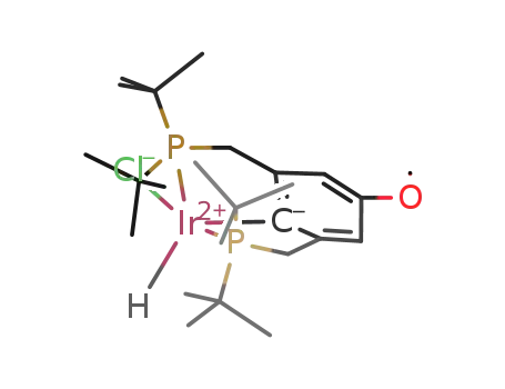 Ir(H)(Cl)CH3OC6H2(CH2P(C4H9)2)2