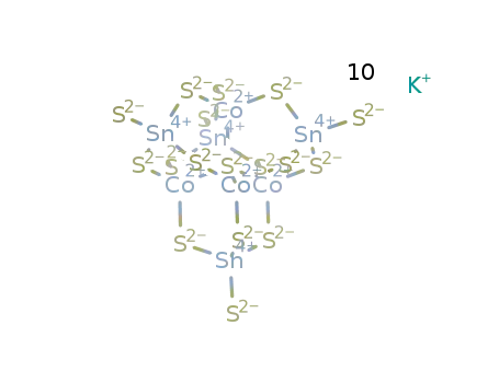 10K(1+)*Co4Sn4S17(10-)=K10Co4Sn4S17