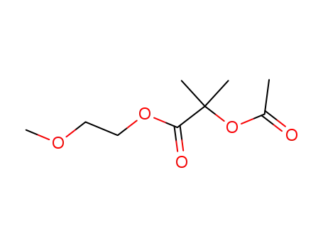 α-acetoxy-isobutyric acid-(2-methoxy-ethyl ester)