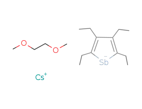 DME-cesium 2,3,4,5-tetraethylstibolide