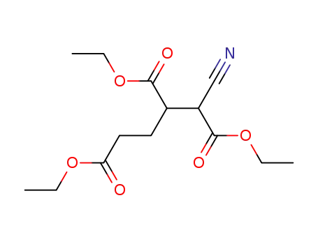 1-cyano-butane-1,2,4-tricarboxylic acid triethyl ester
