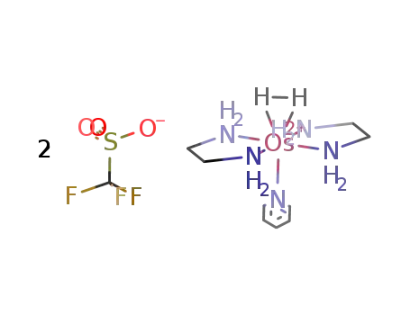 trans-[Os(ethylenediamine)2(pyridine)(η2-H2)](OTf)2