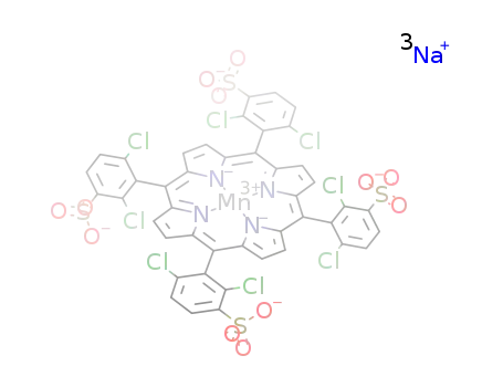 (manganese(III) tetrakis(2,6-dichloro-3-sulfonatophenyl)porphyrin)Na3