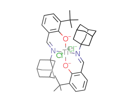 bis(κN,κO-N-adamantyl-3-tert-butylsalicylaldiminato)TiCl2