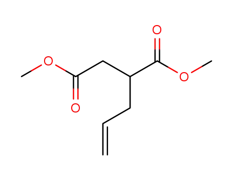 Molecular Structure of 1069-40-5 (Butanedioic acid, 2-propenyl-, dimethyl ester)