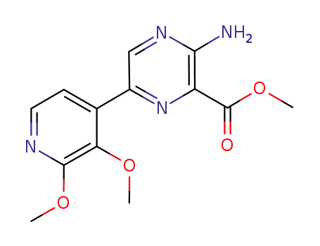 methyl 3-amino-6-(2,3-dimethoxypyridin-4-yl)pyrazine-2-carboxylate