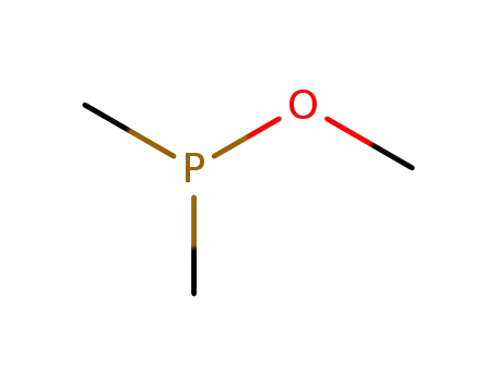 Molecular Structure of 20502-88-9 (Phosphinous acid, dimethyl-, methyl ester)