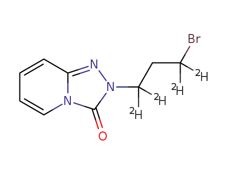 2-(1,1,3,3-tetradeutero-3-bromopropyl)-[1,2,4]triazolo[4,3-a]pyridin-3(2H)-one