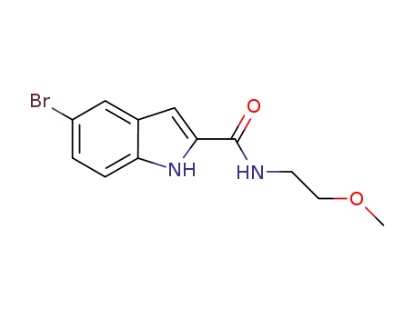5-bromo-N-(2-methoxyethyl)-1H-indole-2-carboxamide
